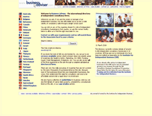 Tablet Screenshot of businessadviser.com